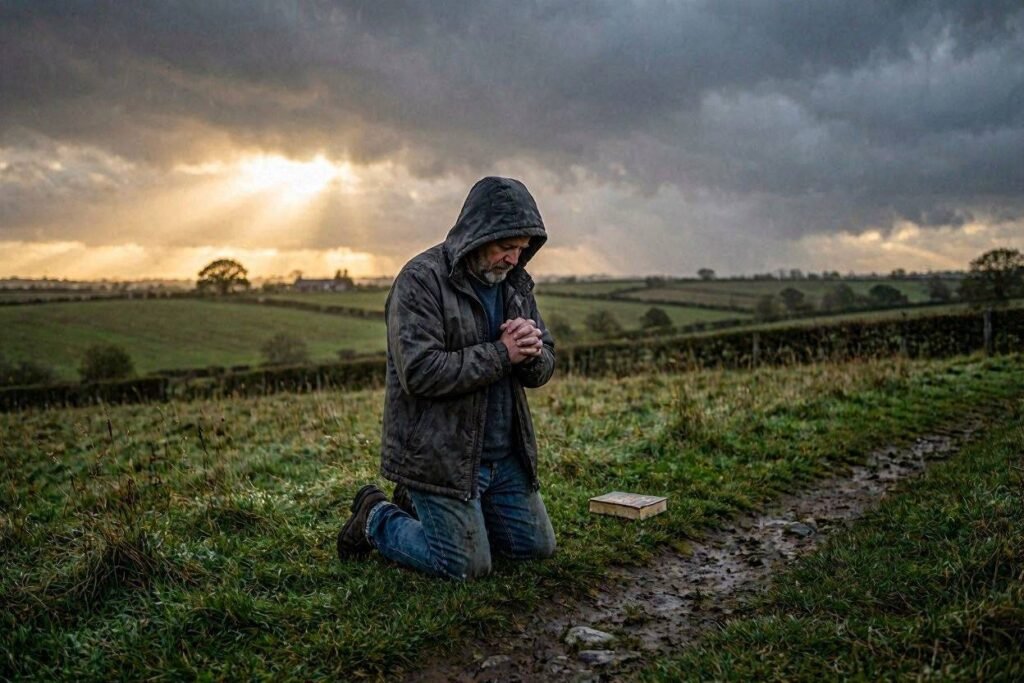 Christian believer praying about repeated failure and delay in life