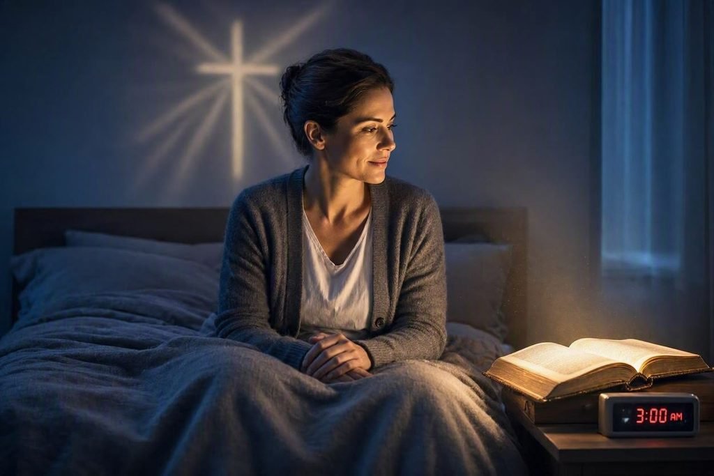wake up between 2 am and 4 am