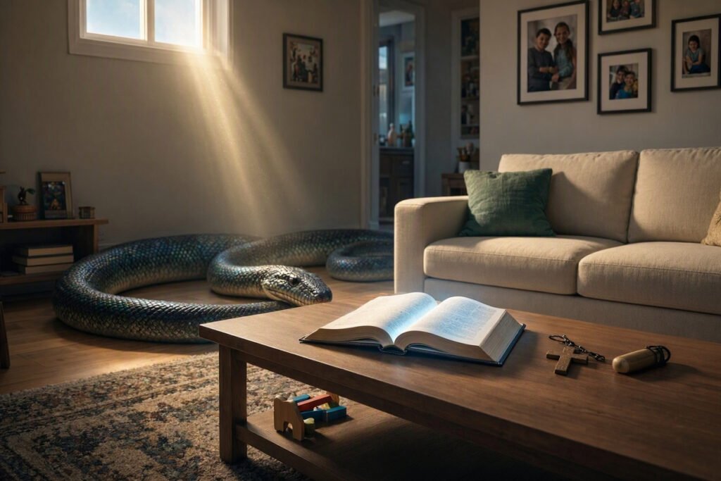 Dream of a Snake in the House Biblical Meaning
