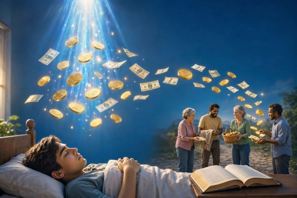 Biblical Meaning of Receiving or Spending Money in a Dream